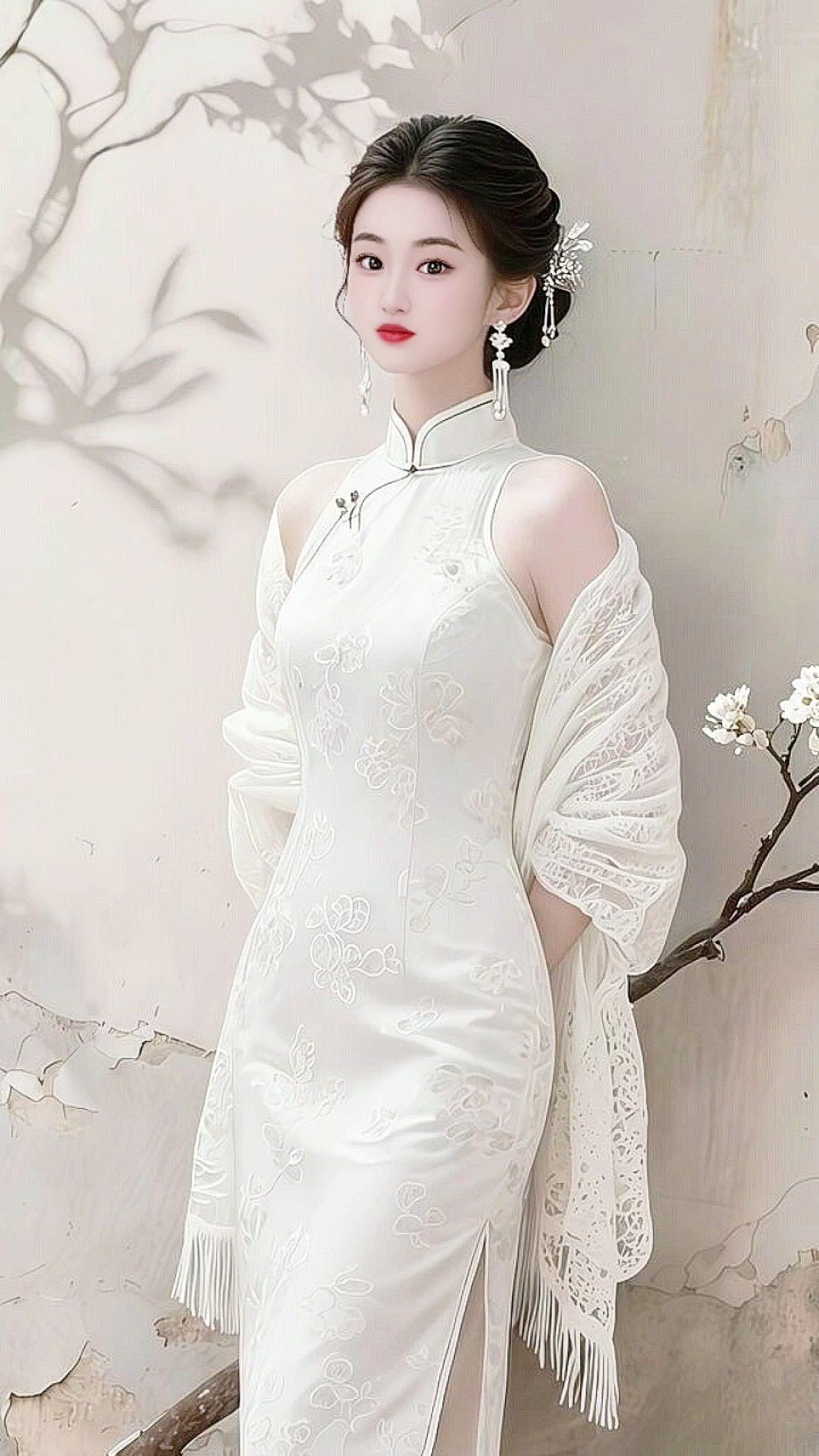 温婉雅致风格 秀出新国风 旗袍 旗袍美人 温柔风