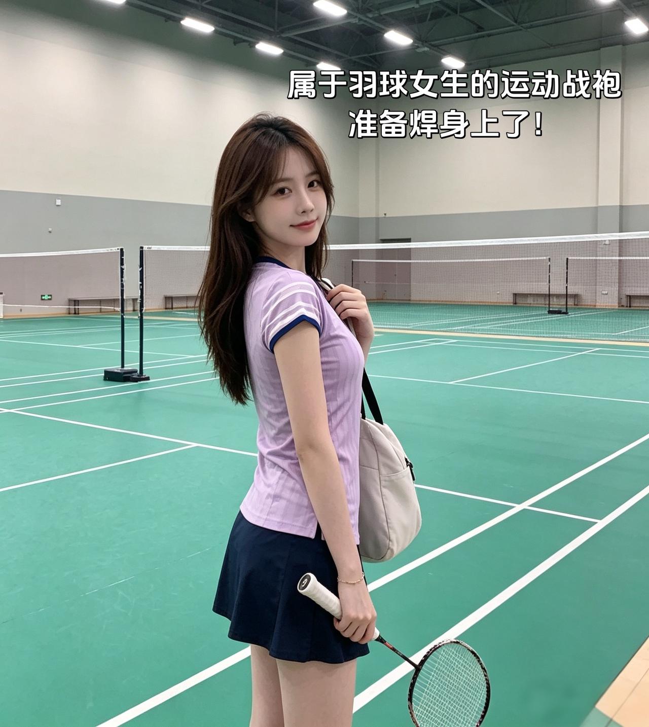 也是拥有羽球人的专属球服了
不得不说 巨好看
