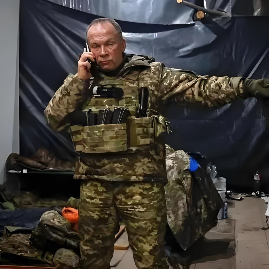 乌克兰总司令瑟尔斯基视察了东部前线，红军城被包围与现实不符。

瑟尔斯基在脸书网