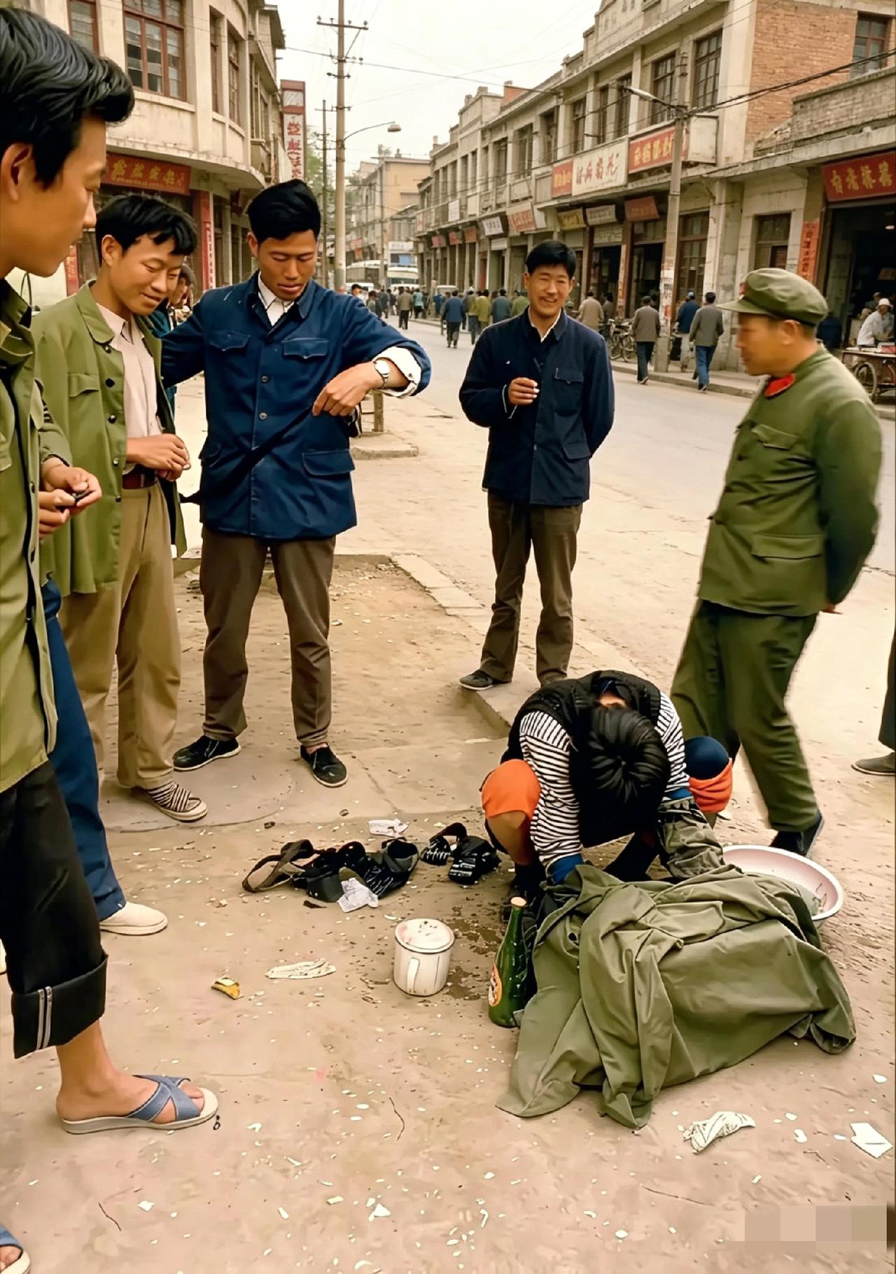 这张老照片属实把我看懵了！问了十几个人了都没问明白，有人说是在变魔术，懵圈了！老