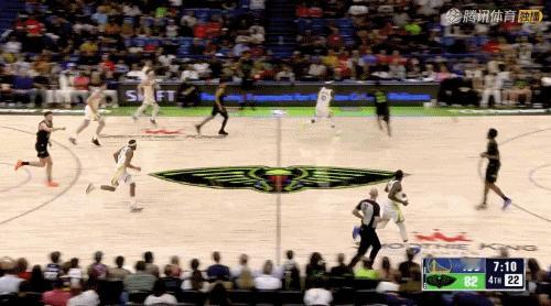 今天是穆迪之夜，这个反击暴扣之后已经拿到生涯最高的32分