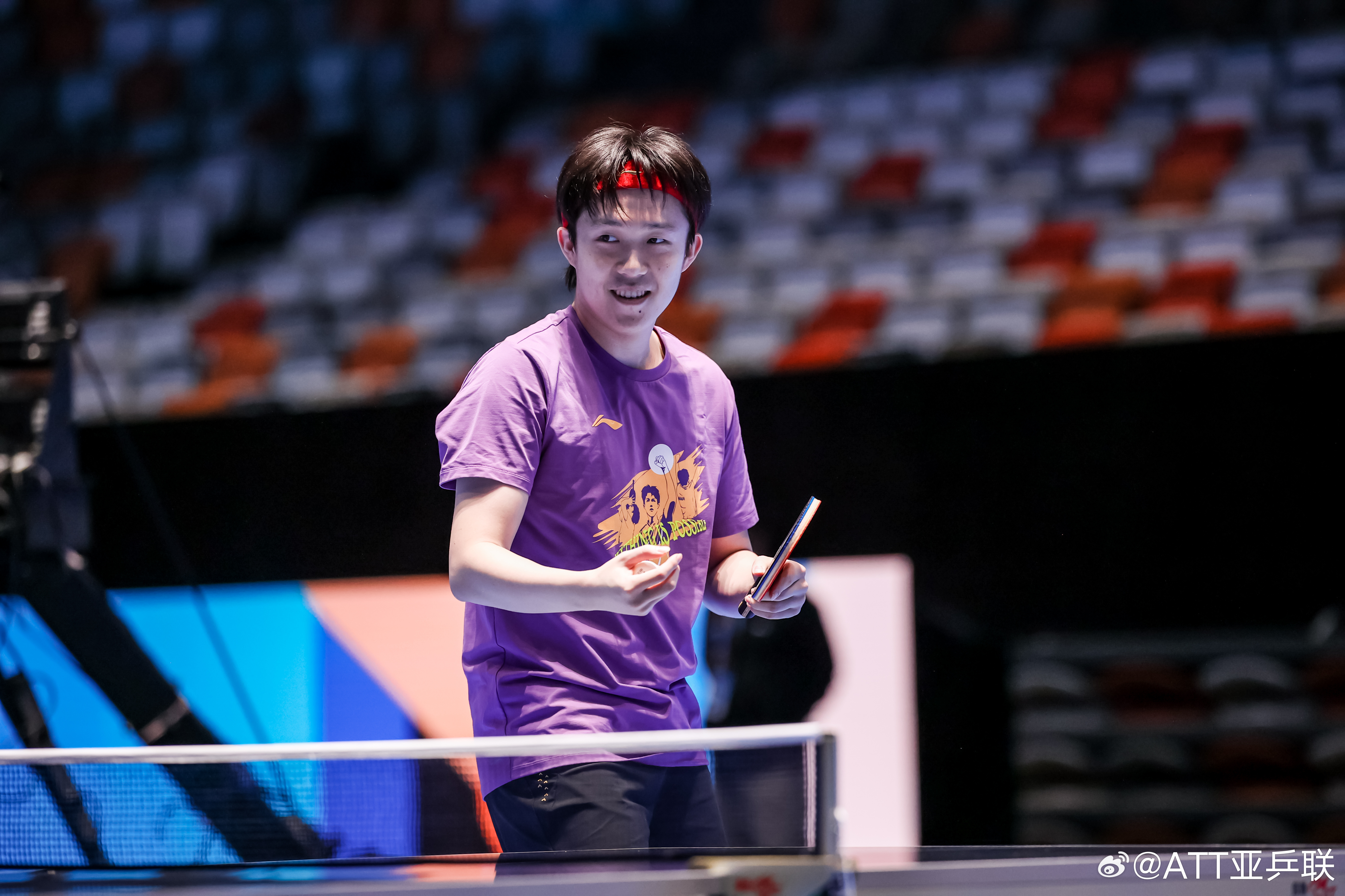 #海口亚洲杯国乒适应场地训练# 2026年乒乓球亚洲杯将于2月4日至8日在海南海