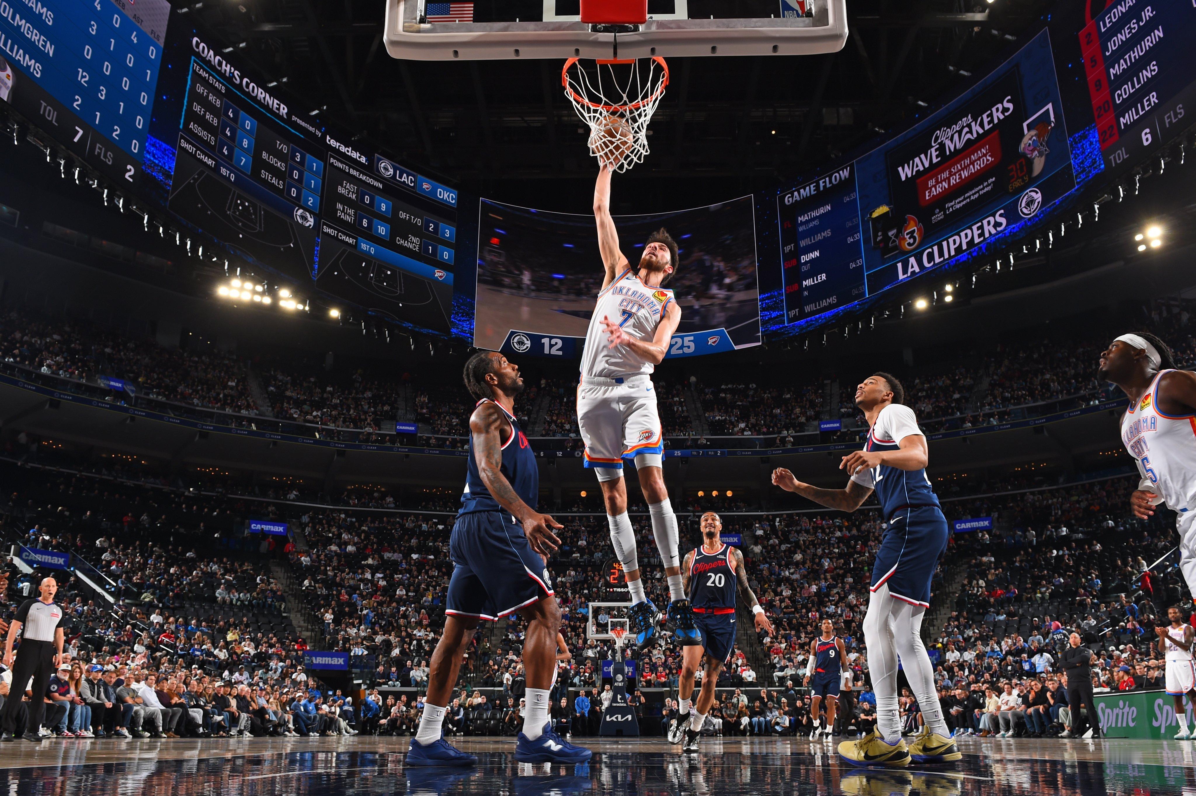 晚安大伙，晚安雷霆雷霆连续三个赛季西部第一雷霆提前锁定西部第一雷霆