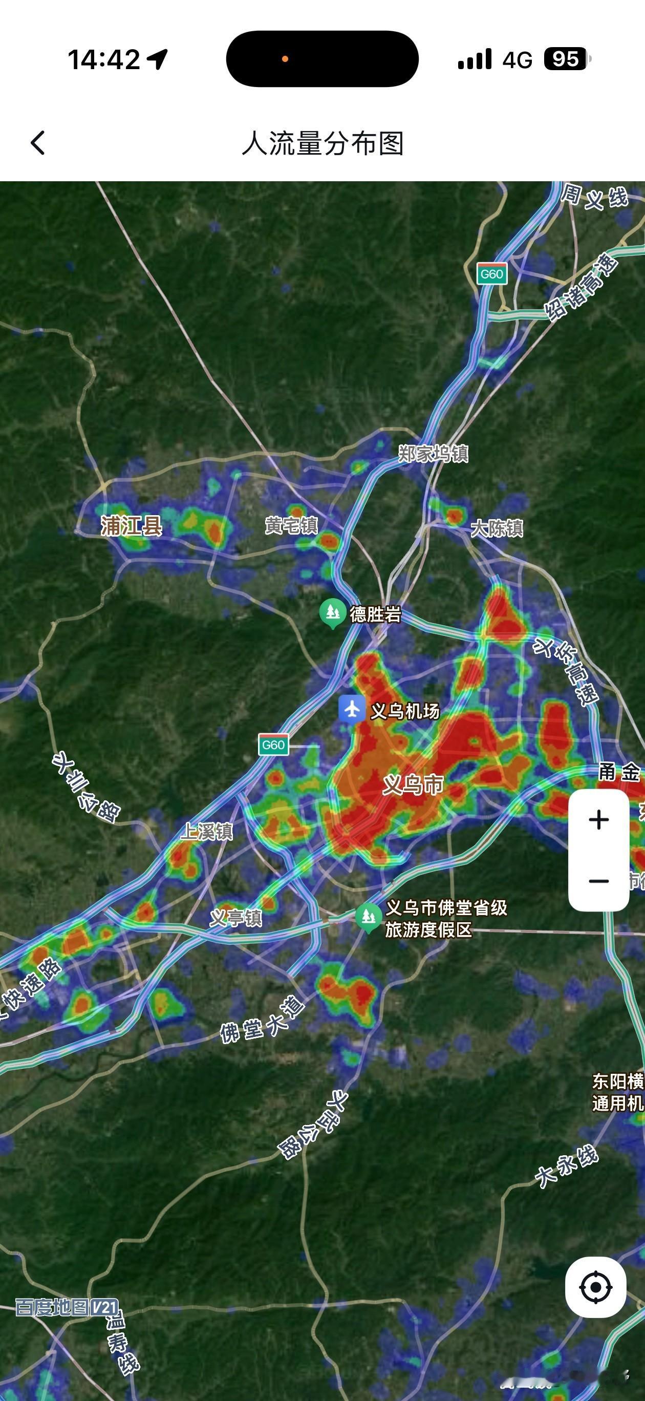义乌，宇宙义乌
这热力图真的是县级市么？
对比苏南一众前5县级市
强如昆山都已经