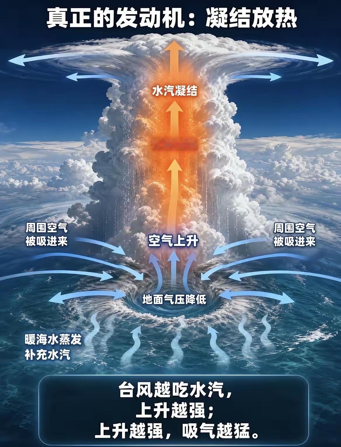 台风是如何形成的，内部结构是什么样子，看图说话科技