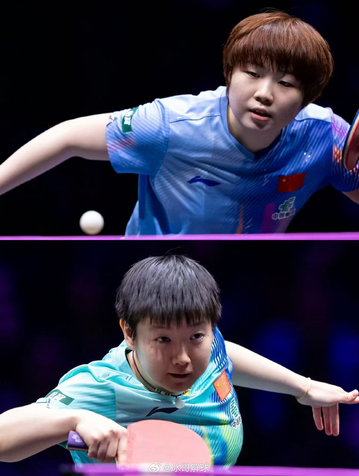 孙颖莎抽中蒯曼澳门世界杯1/8决赛，孙颖莎抽中队友蒯曼￼￼￼。既是强强对话，更是