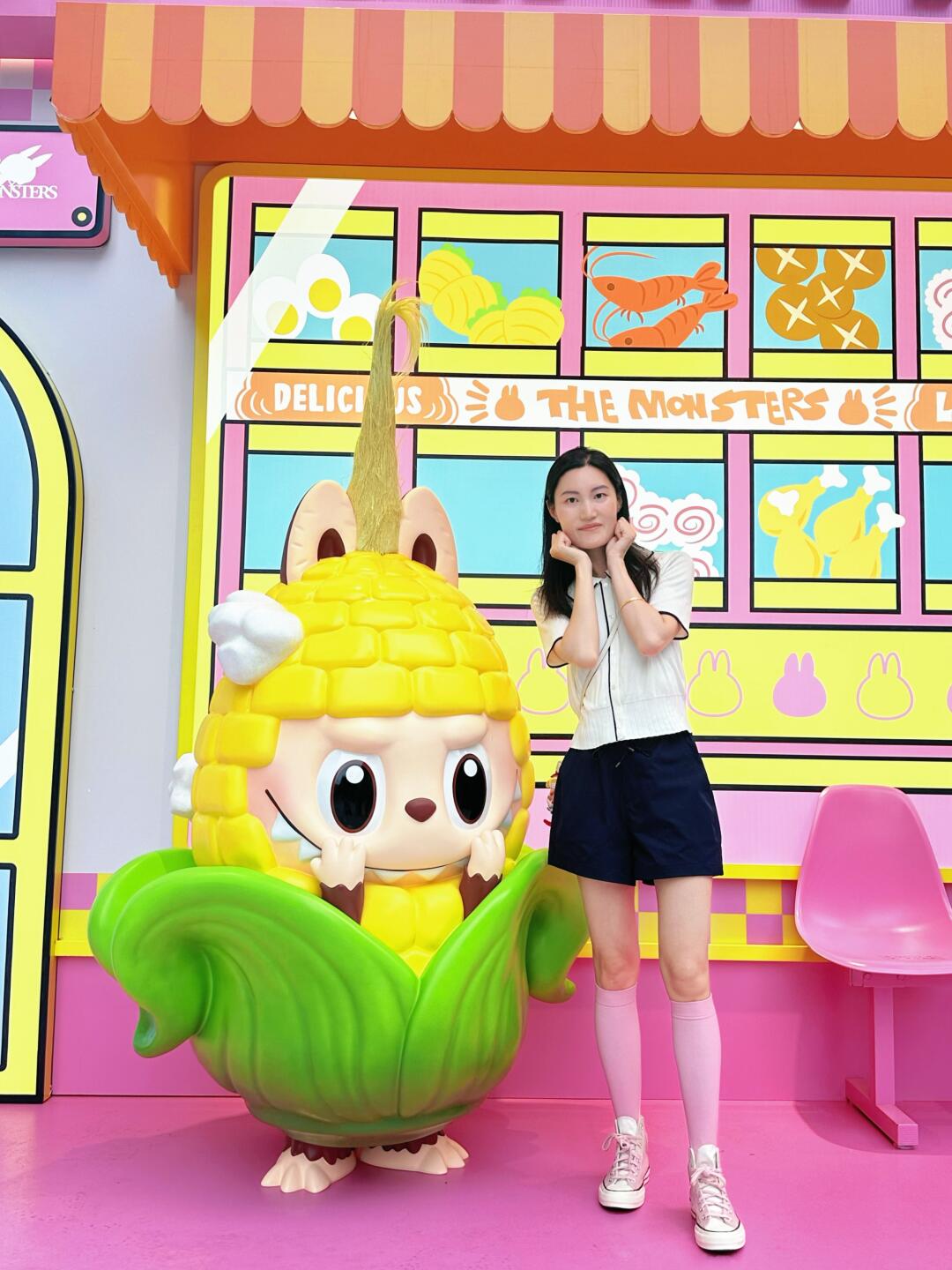 静安嘉里中心💖超可爱的labubu快闪✨