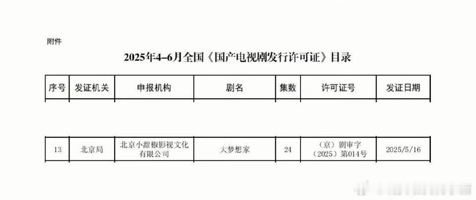 沈月大梦想家过审下证了，你期待这部剧吗？ ​​​