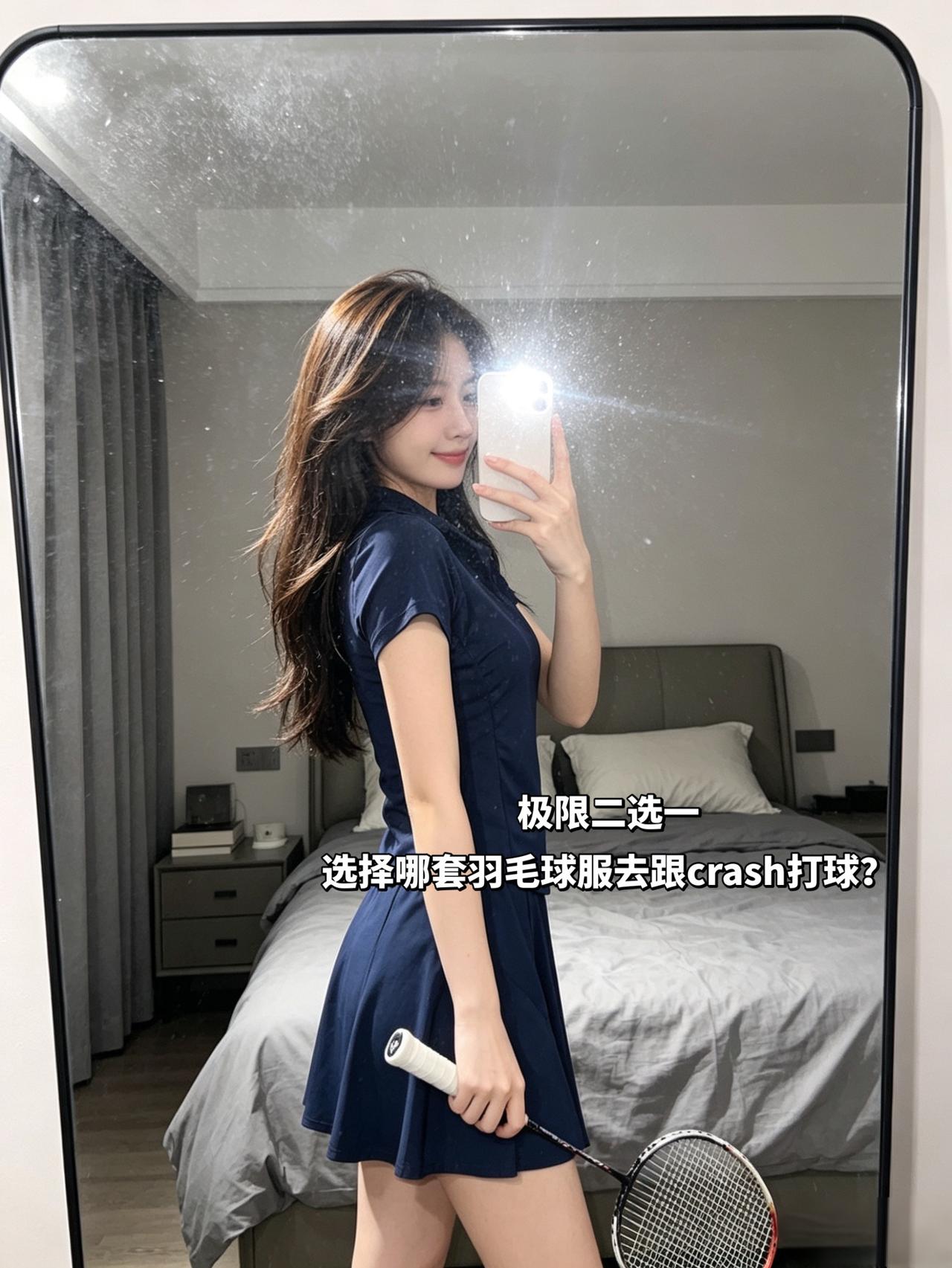 极限二选一
选择哪套羽毛球服去跟crash打球？