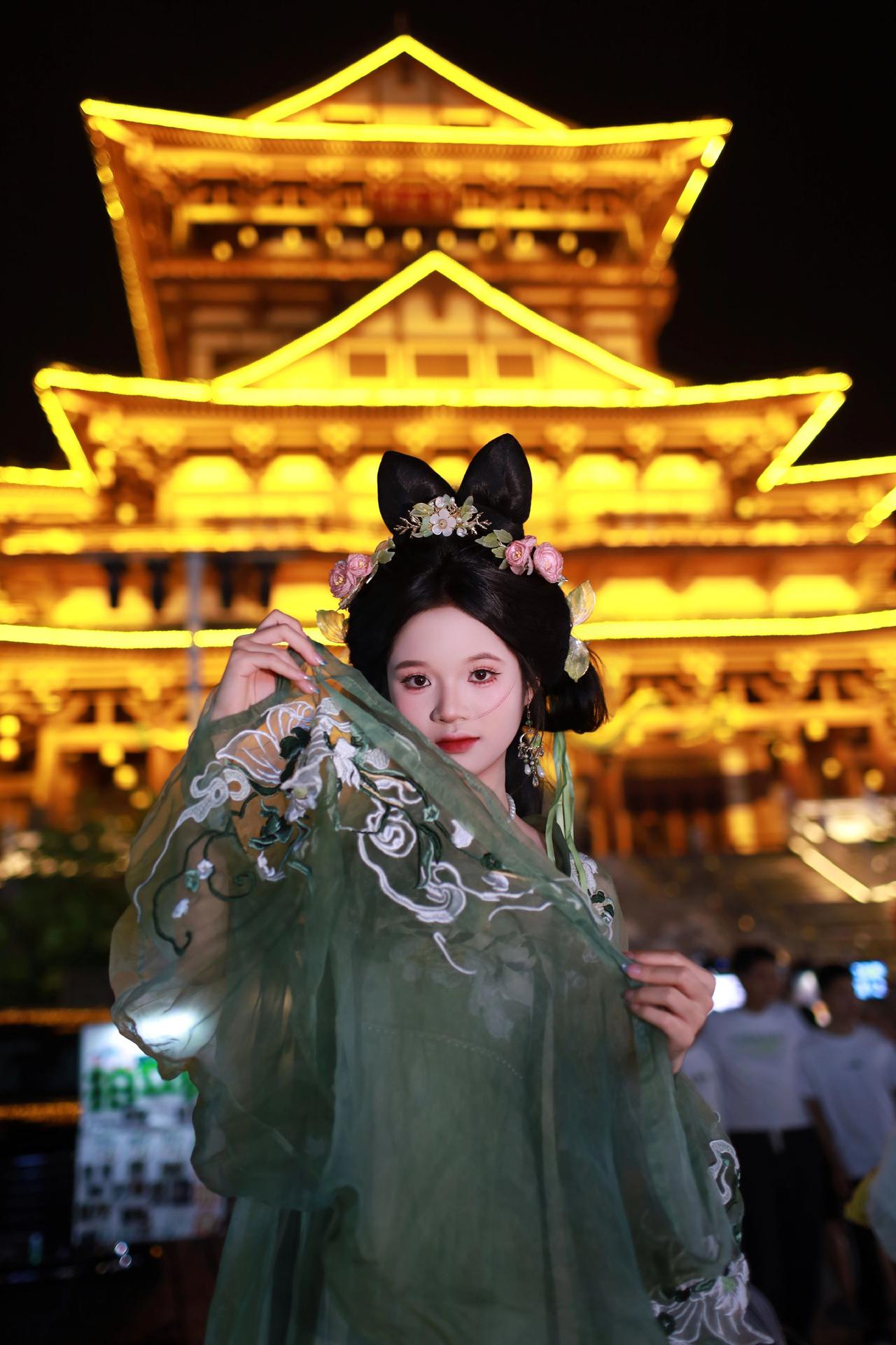 古汉服约拍 唐风 汉服 古风造型 唐风 随手拍