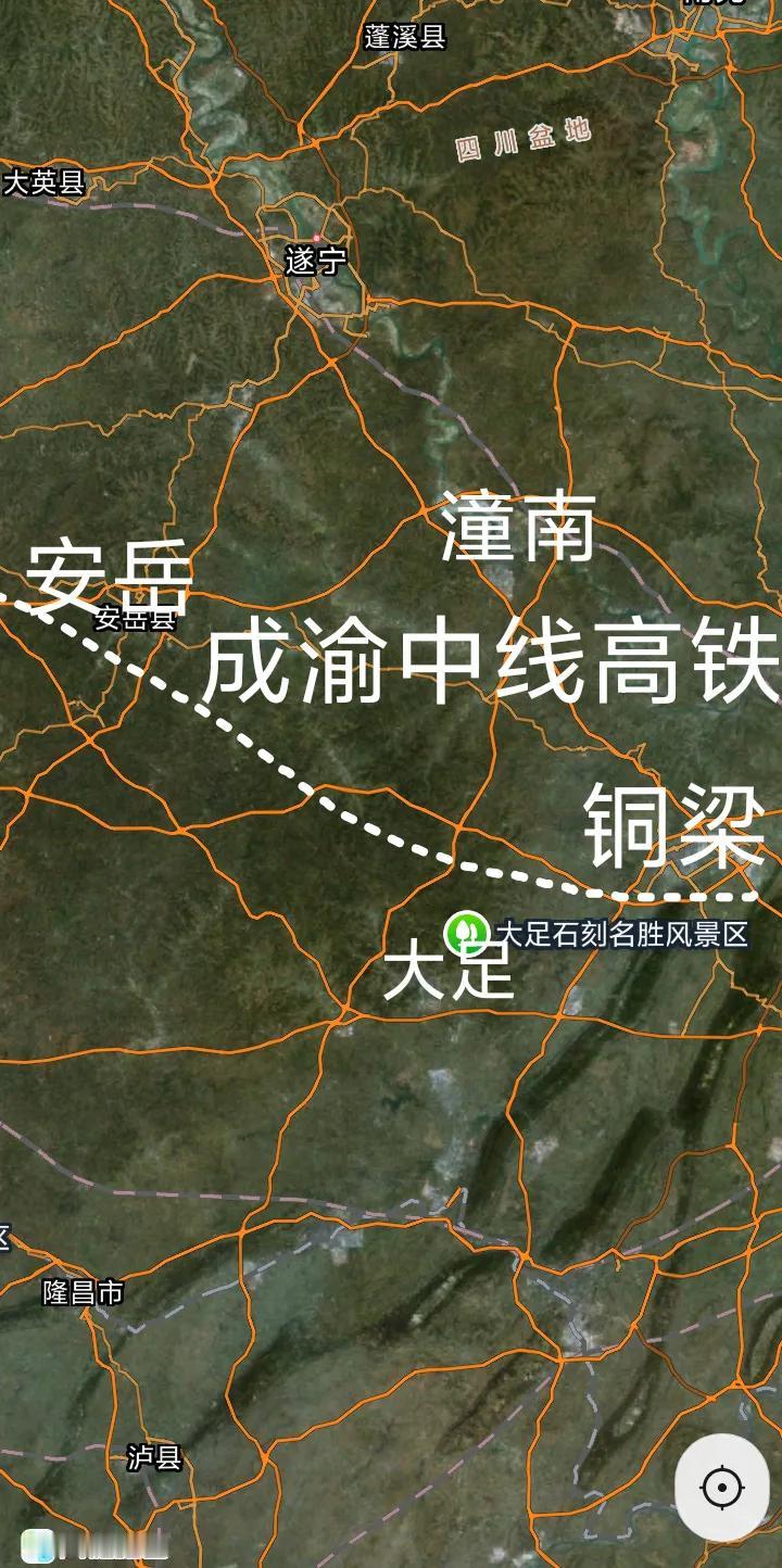 重要进展，成都北至重庆北时速350公里的成渝中线高铁重庆段已于今天（9月25日）