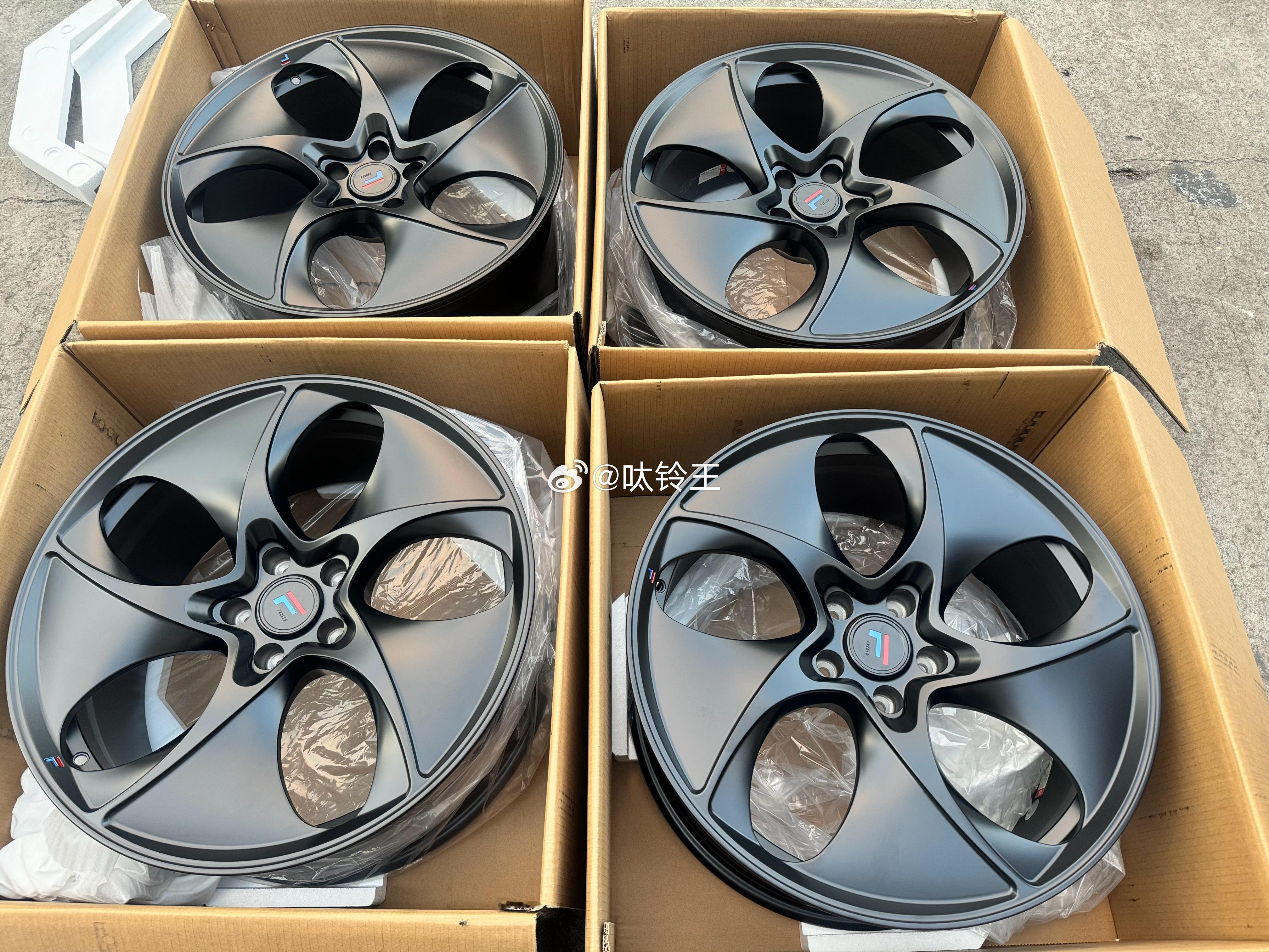 到货 ，哑光黑色 旋风 🌀 轮毂 单片锻造 TLFW 𝐅𝐎𝐑𝐆𝐄𝐃