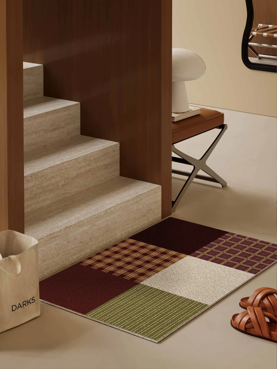 Patchwork！今年爆火的拼布风地垫铺上啦！