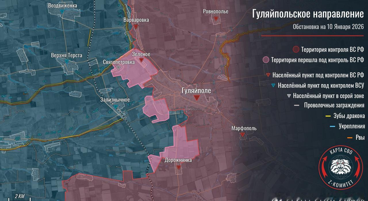 胡里艾伯勒方向，俄军推进进展。

烽火问鼎计划关注俄乌局势最新进展俄乌局势 ​​