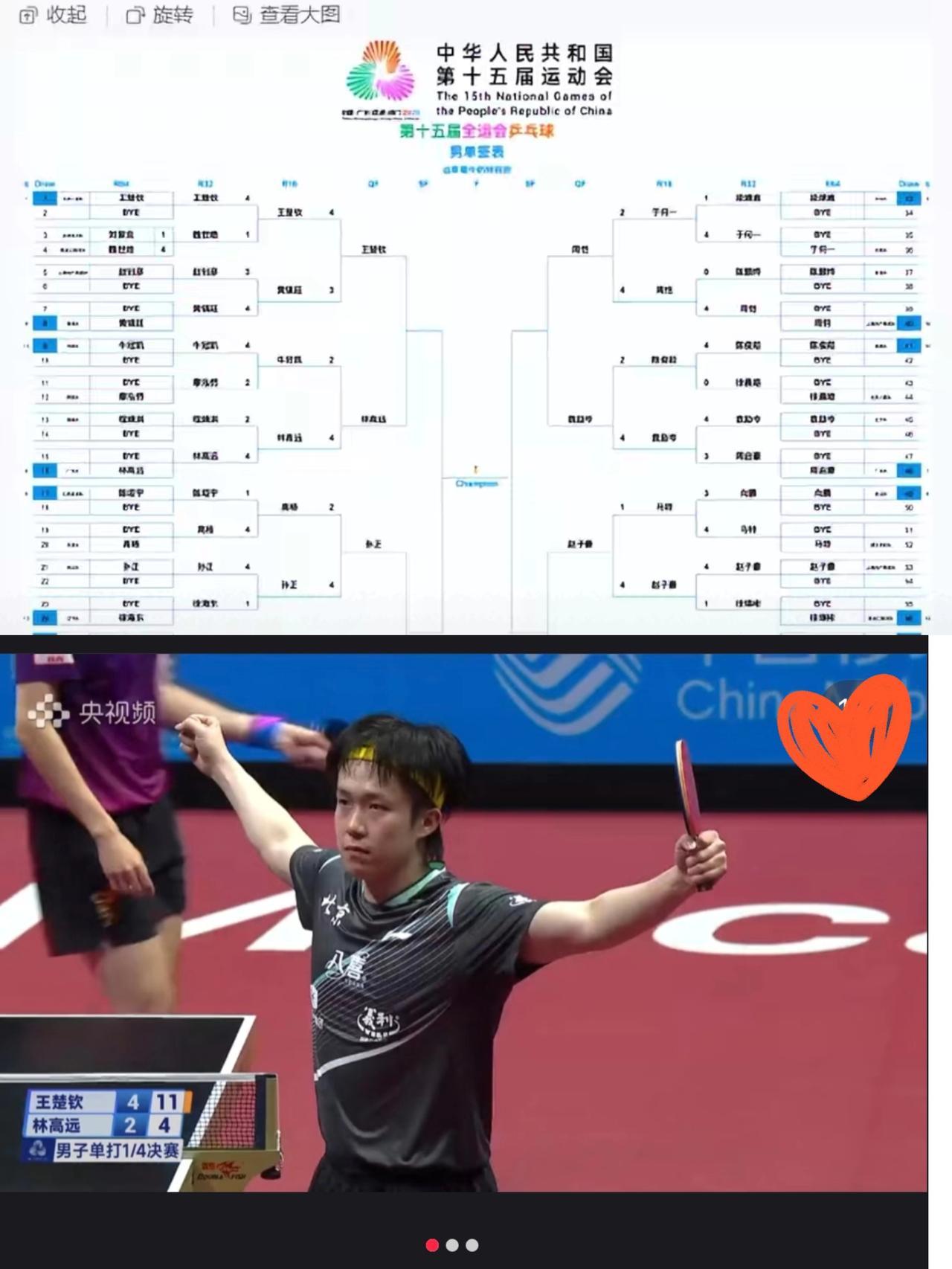 “全运会比奥运会难打”真不是吹！
世界第6梁靖崑止步32强，
6大名将集体一轮游