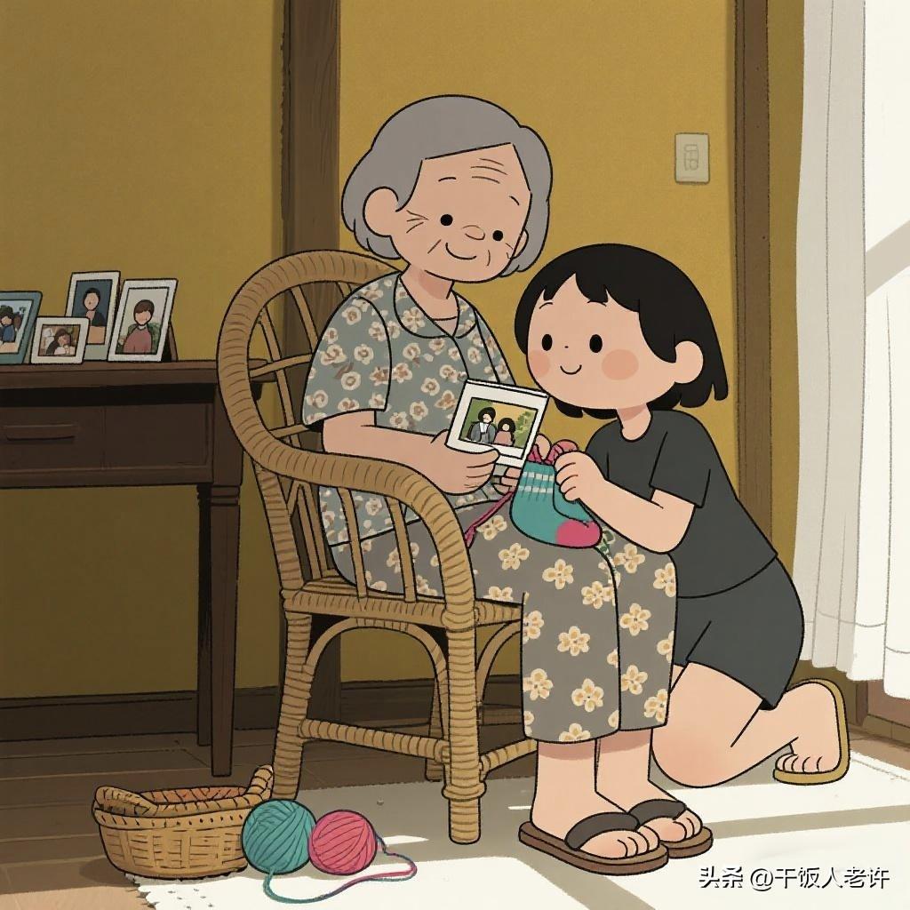 在短视频上看到这样一个故事:
一个小女孩想逗逗她的奶奶，于是就把一个可乐瓶里的可