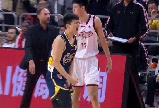 今日份小老虎：陈家政3分1篮板1助攻1抢断，王洪泽3分2篮板1助攻1抢断。广东男