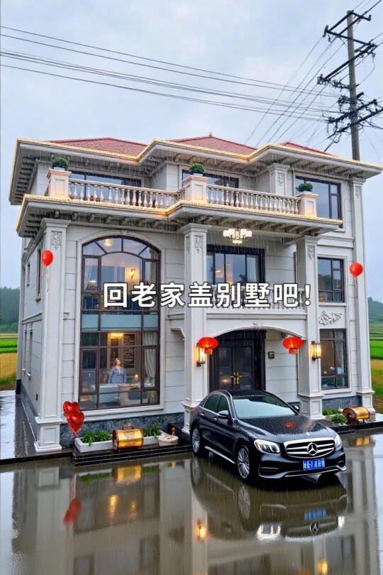 回老家盖别墅吧！