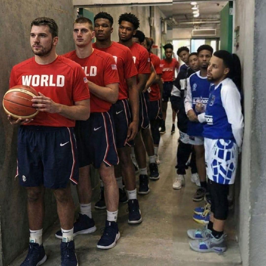 不严谨了嗷，字母哥后面那明明应该是文班亚马，而且字母今年还不打新赛季篮不住NBA