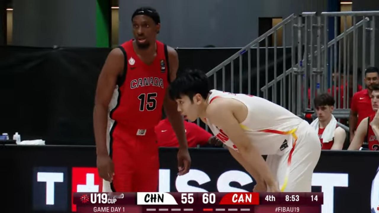 2025年u19男篮世界杯小组赛第一场，中国的72-80不敌加拿大，末节中国队一