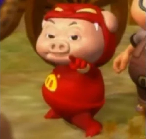 猪猪侠表情包 ，有谁会讨厌可爱的死猪呢 