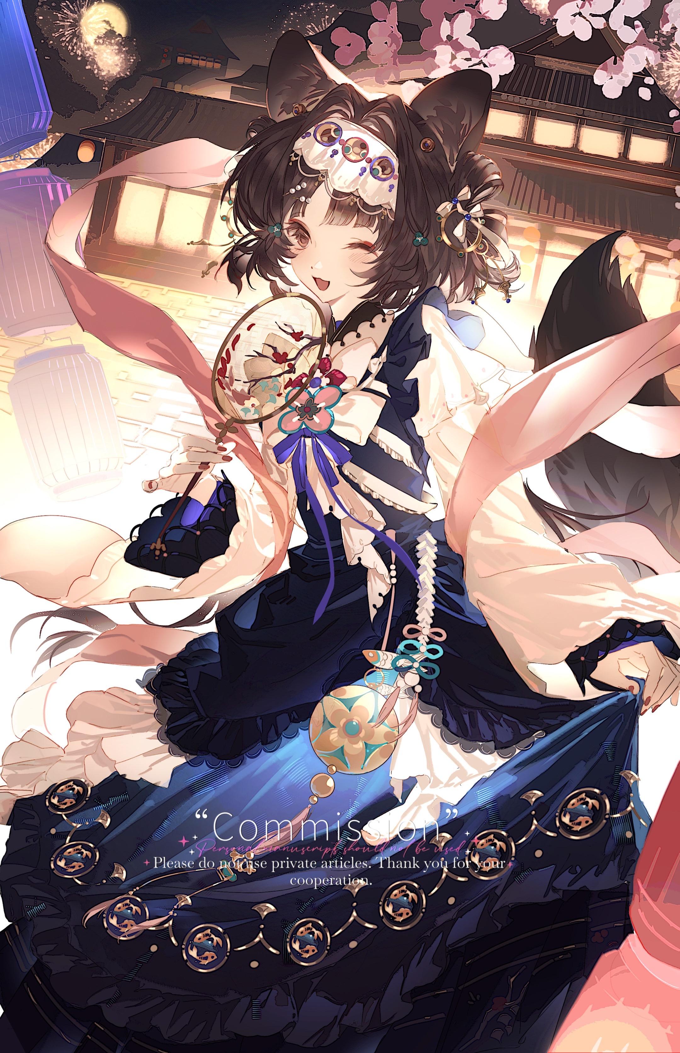 女儿心总如水（画完化成灰了）