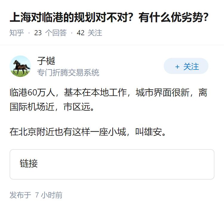 上海对临港的规划对不对？有什么优劣势？