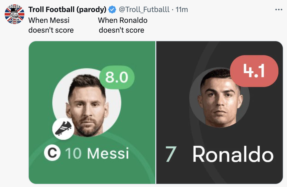 无语，某些人是怎么好意思的[费解]#梅西[超话]# #梅西状态# #阿根廷2比0