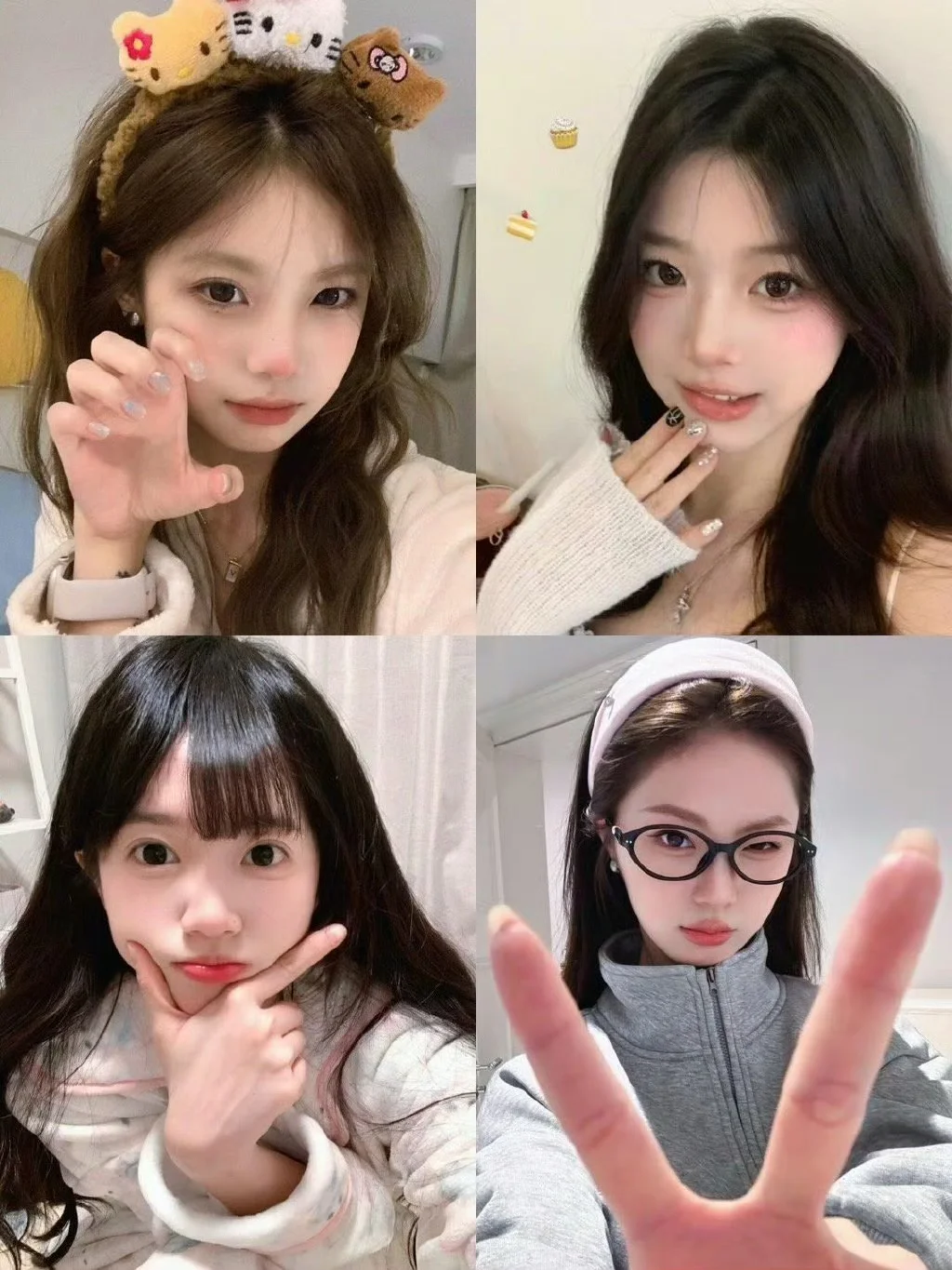 存一些甜妹自拍姿势📸！