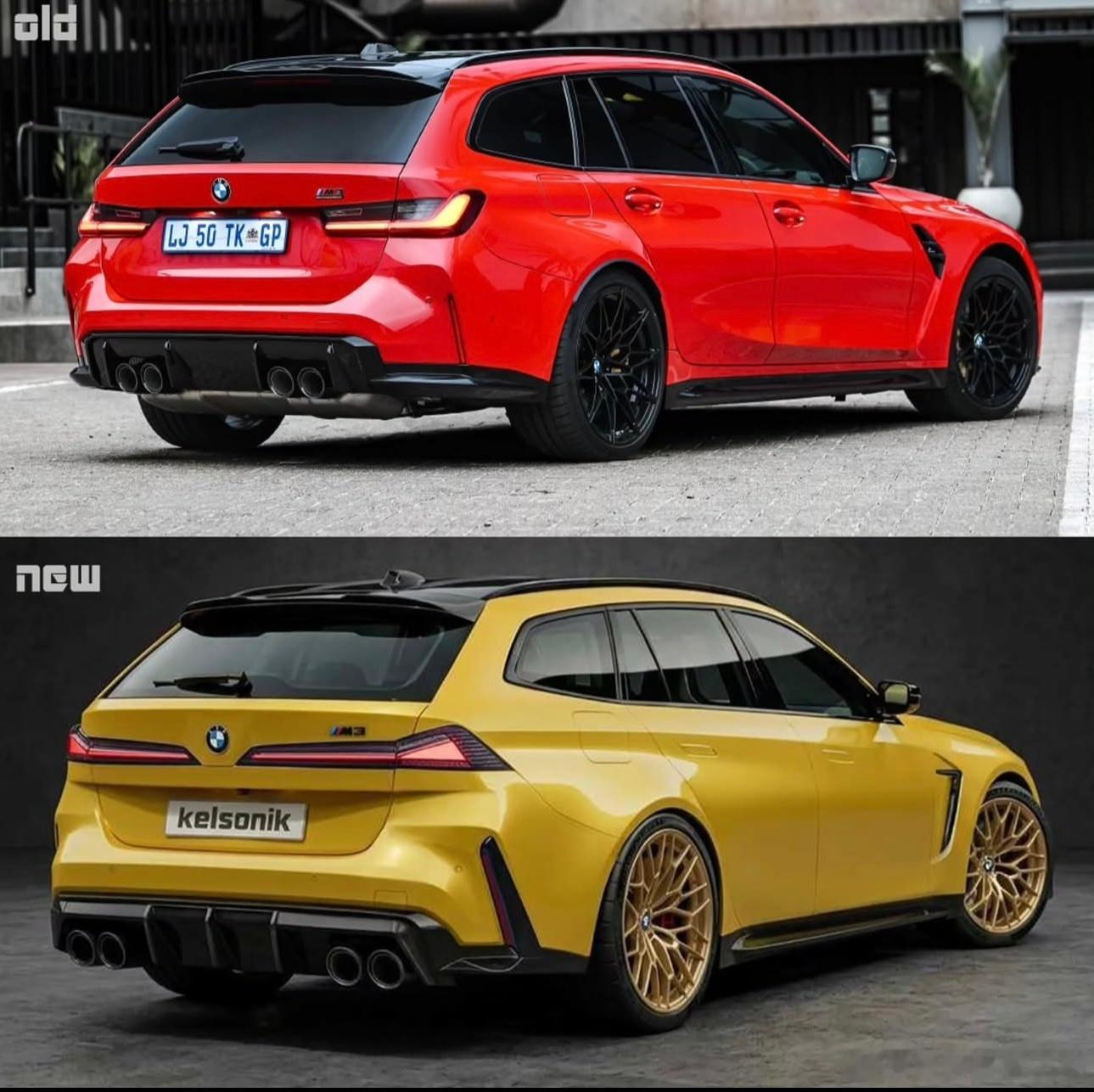 全新M3 Touring对比现款M3 Touring，我感觉等等新款一切都值得