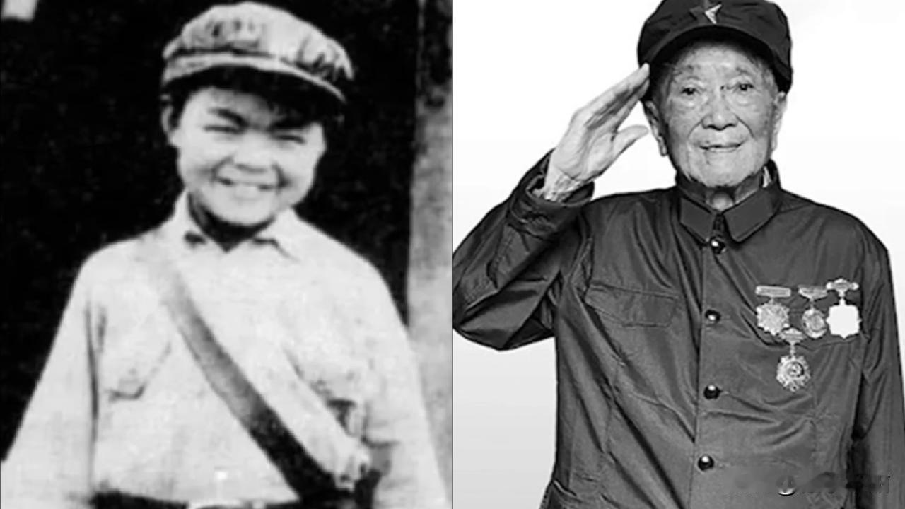9岁的孩子，背着枪走完了长征。
毛主席见了都不信。
儿童团把他拦在门口，直到他说