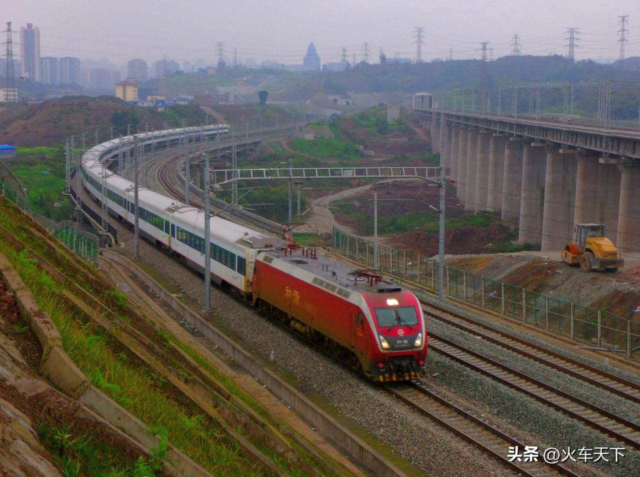 2014年，成都到北京西的T58次特快列车，这趟列车是那年1月新开行的一趟旅客列