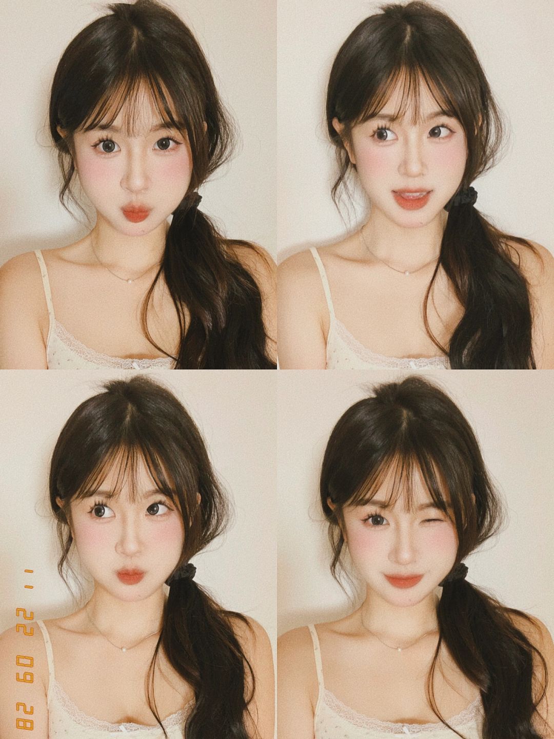 跟着露思学拍照!!同款四宫格