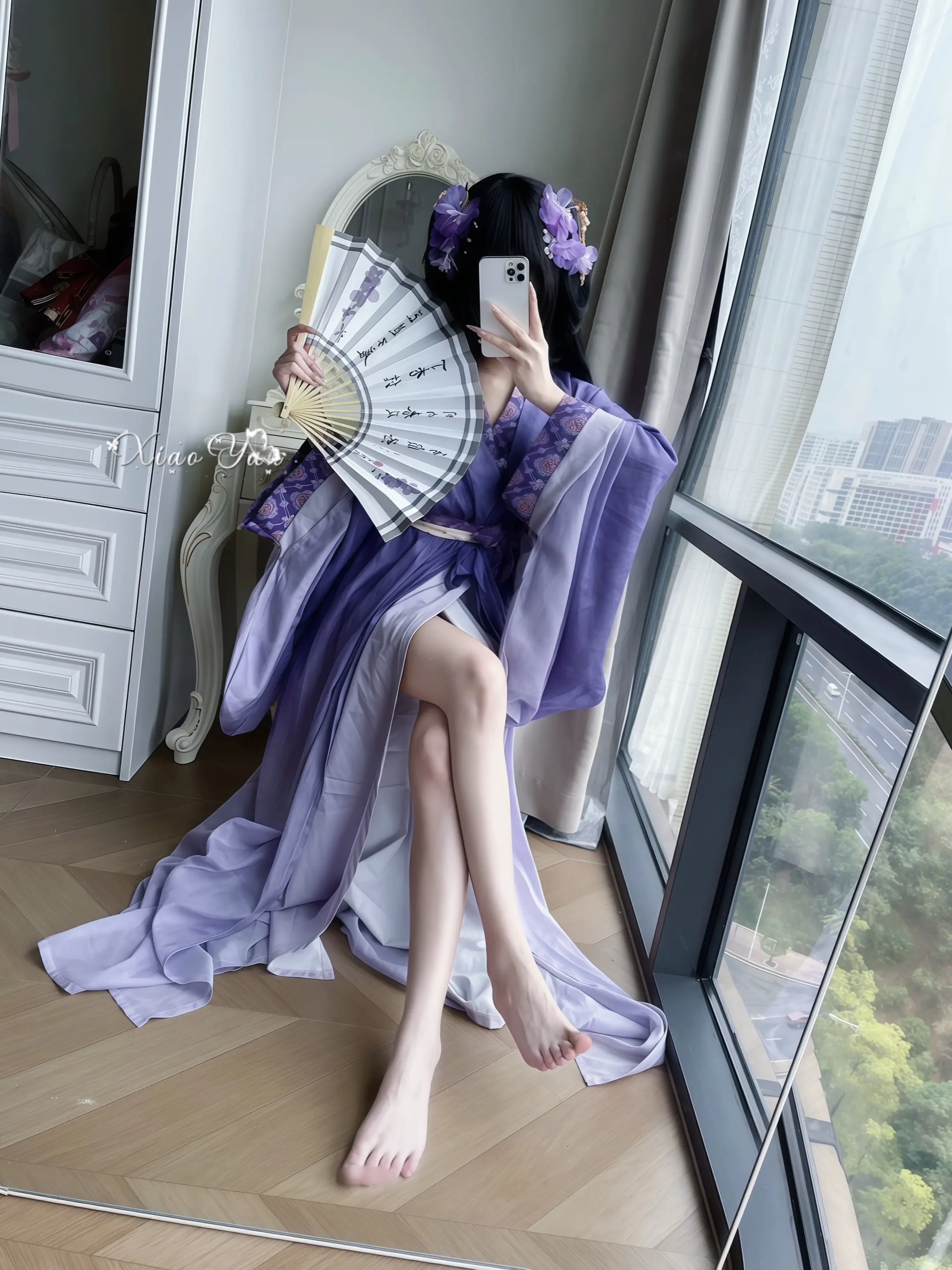 小乔 战国袍 cos试衣