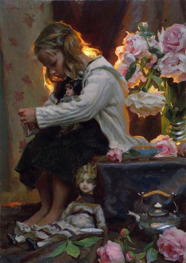 美国画家迈克尔·马尔姆油画作品欣赏遇见艺术遇见美好油画 ​​​