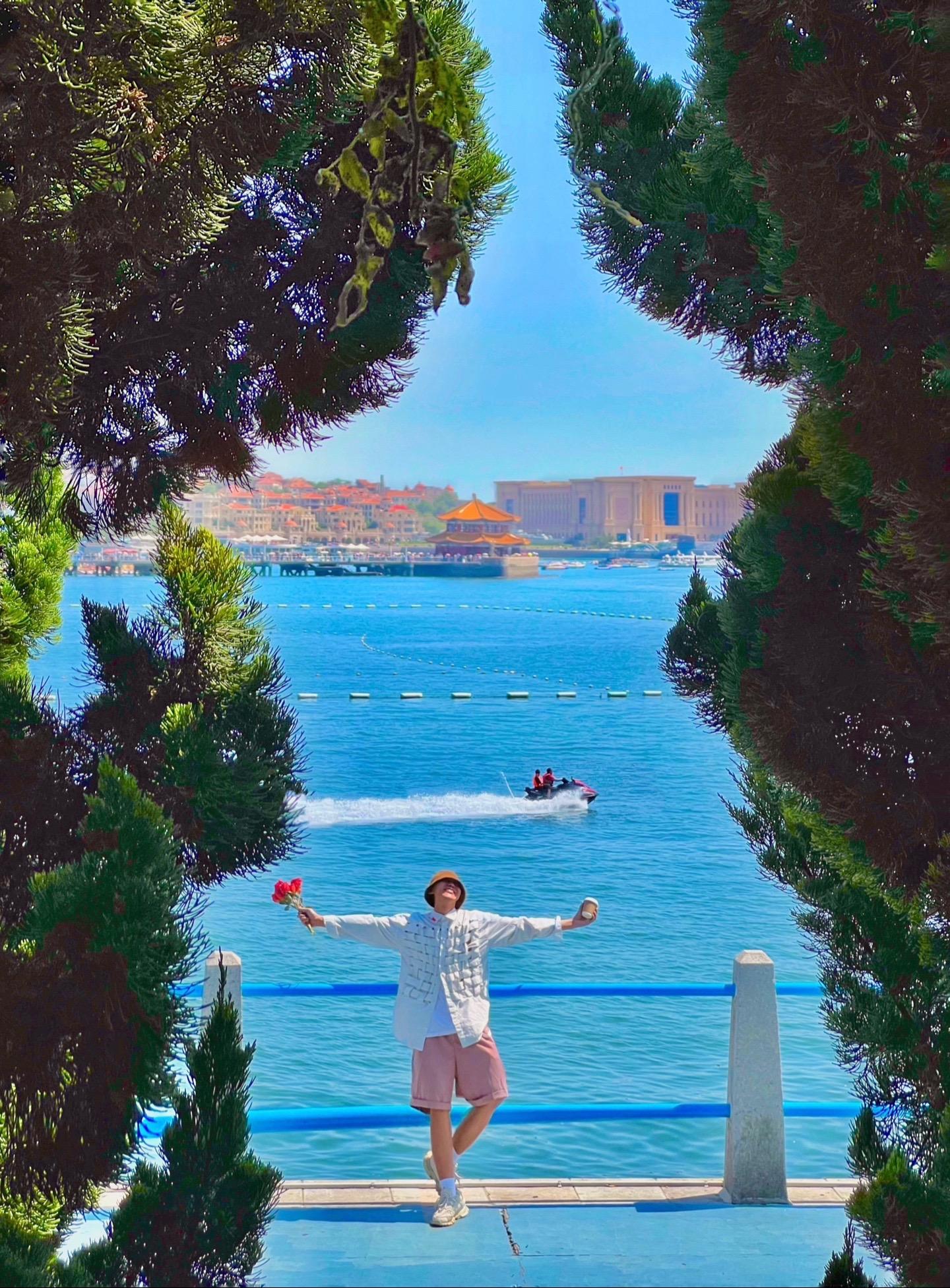 才刚来青岛就这么美❗️后面可怎么办啊…青岛真是一个充满惊喜的海滨城市❗...