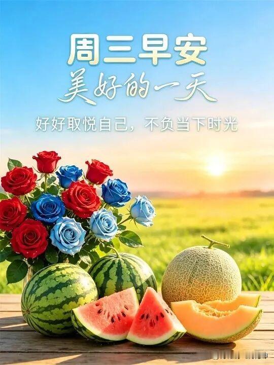 美好的一天，从早安开始！
