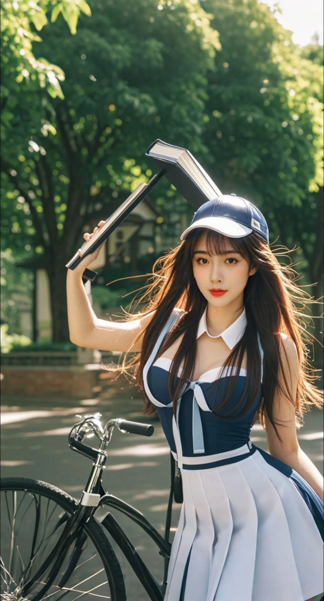 AI扩图 AI深V广角秀