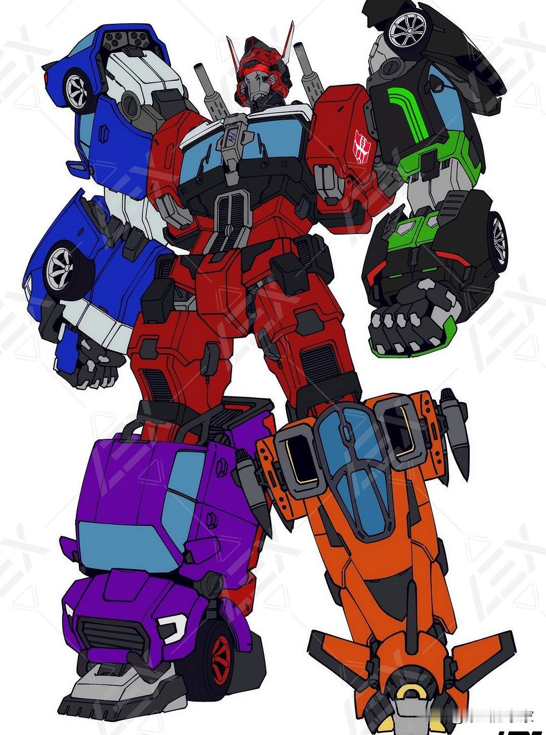 变形金刚插画一组 画师lex tusing
动漫 二次元 原画分享家 插画 动画