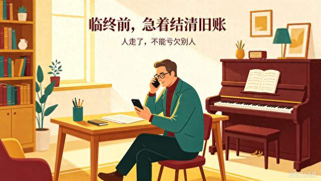 临终急着结清旧帐，刘欢的人品太戳人