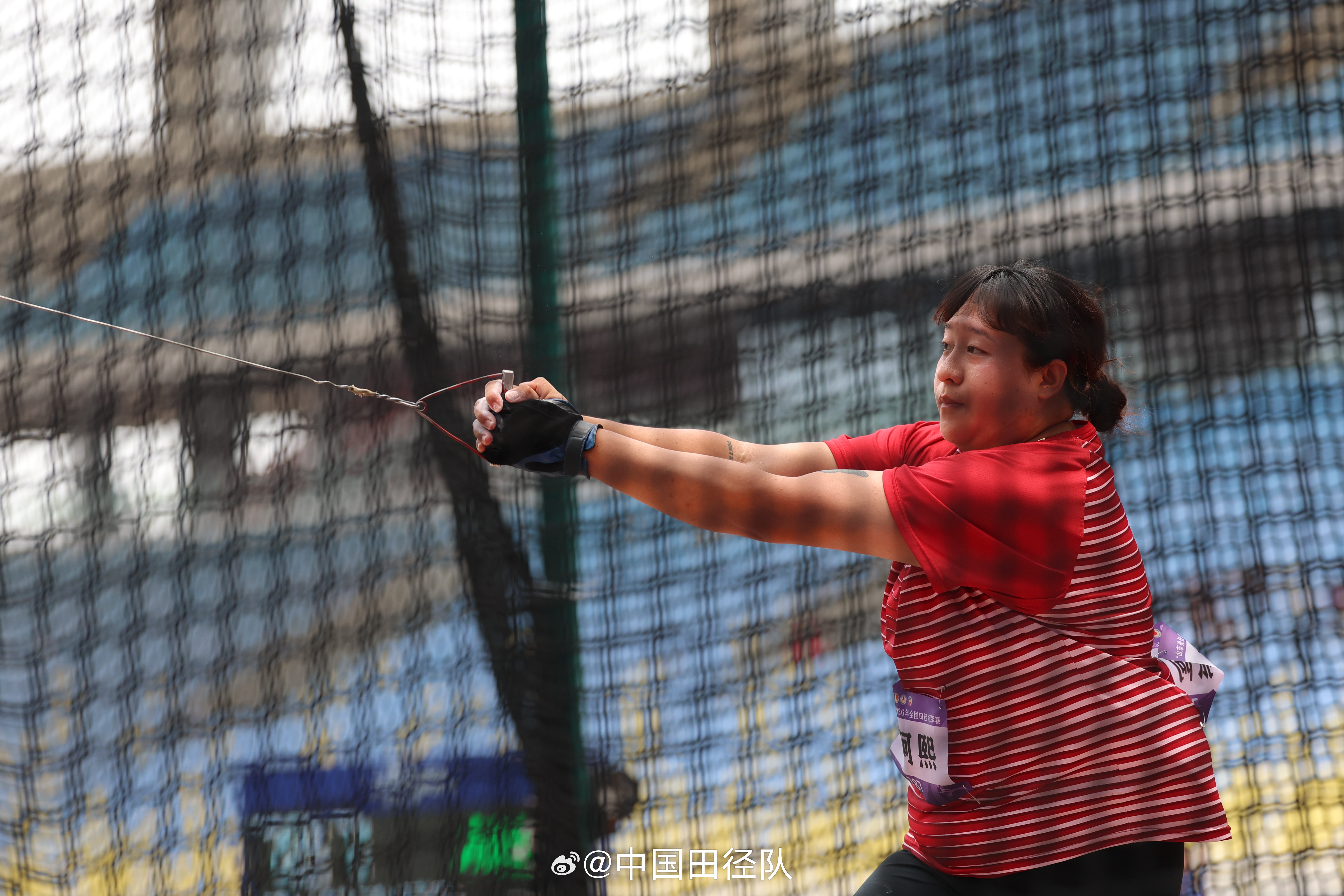2026年全国田径冠军赛女子链球决赛中，张阿熙掷出73.06米刷新PB夺冠！ 