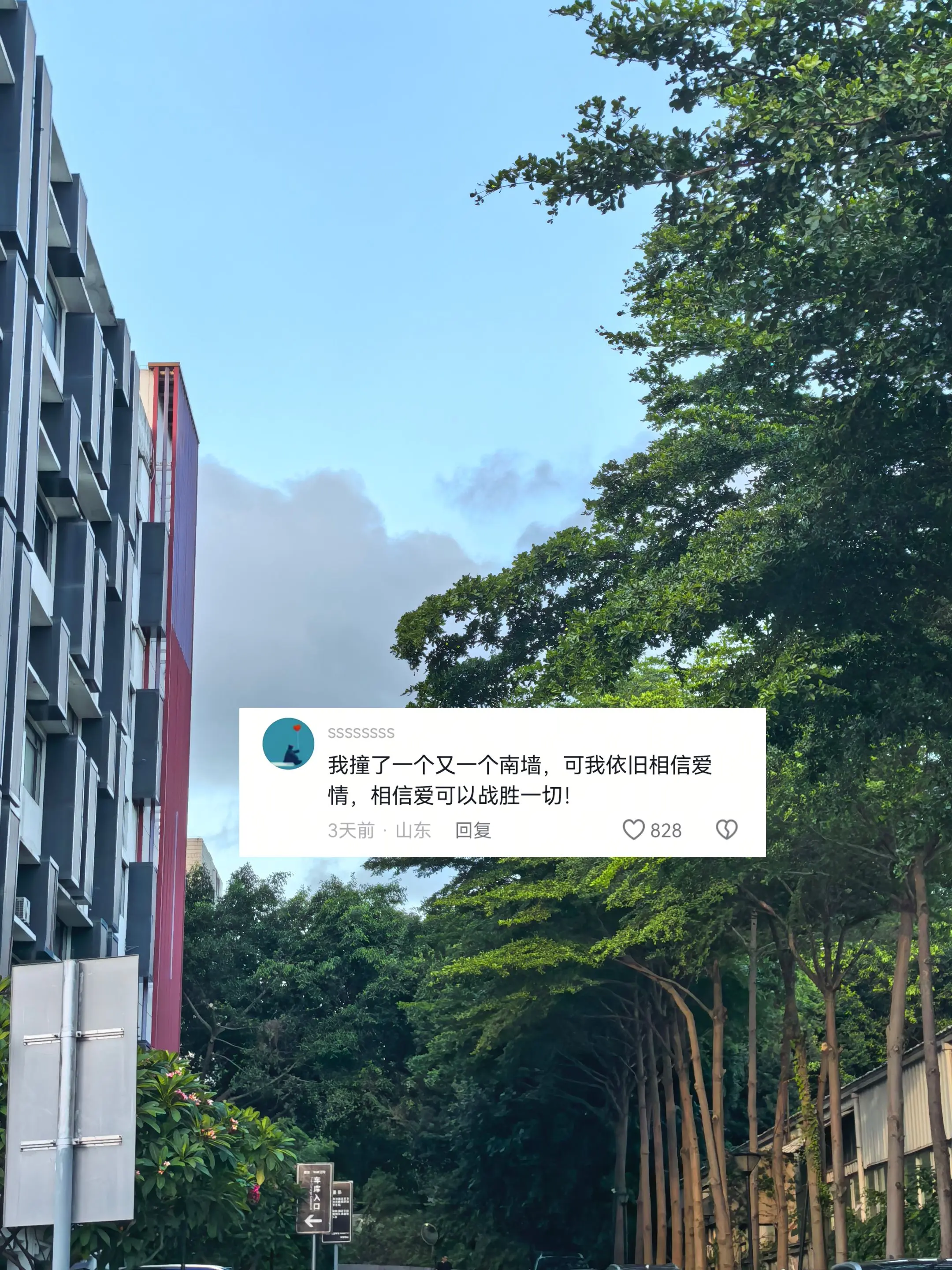 爱是可以战胜一切，但这个爱没人说是爱情呀。