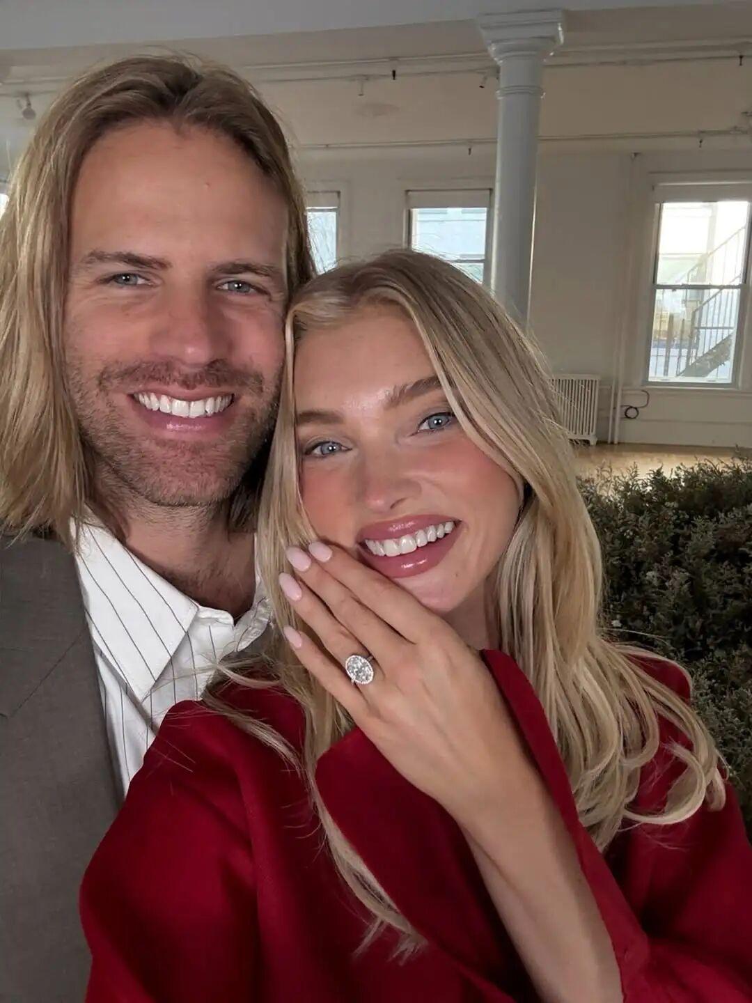 最近，瑞典知名时尚超模 Elsa Hosk（埃尔莎·霍斯克）宣布与长期男友、时尚