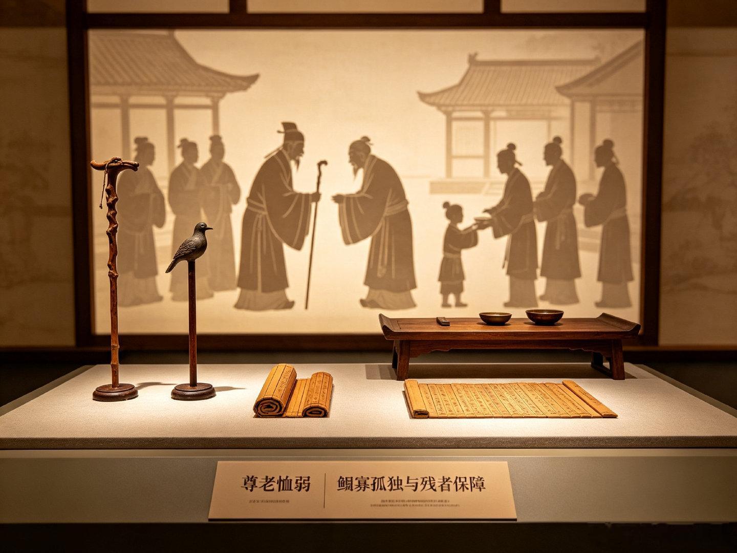 武威王杖简两千年前就有养老法律条文很多人不知道，汉代就已经用国家法律，实实在在保