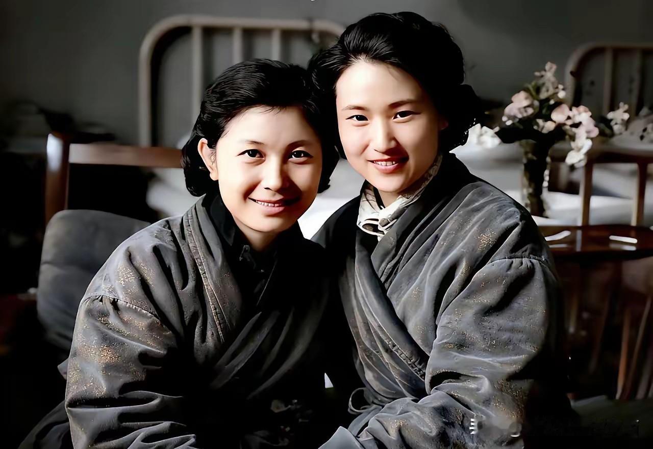 能认出这两位的绝对是影迷中的佼佼者了，她们两位曾是50、60后一代人的青春记忆。