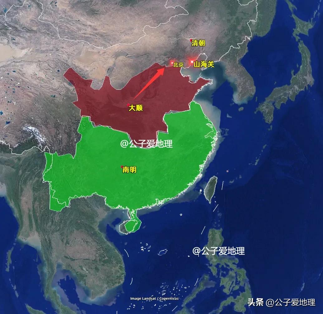 考古发现，若“李自成”坚持3年不进京，“大顺政权”将再续100年。
1644年的