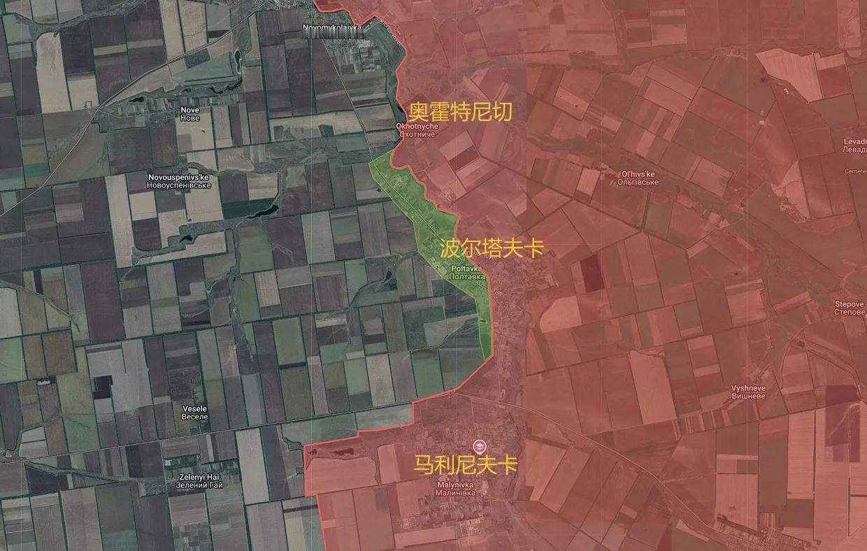 俄军东部集群在扎波罗热州完全占领了波尔塔夫卡。#俄乌冲突#