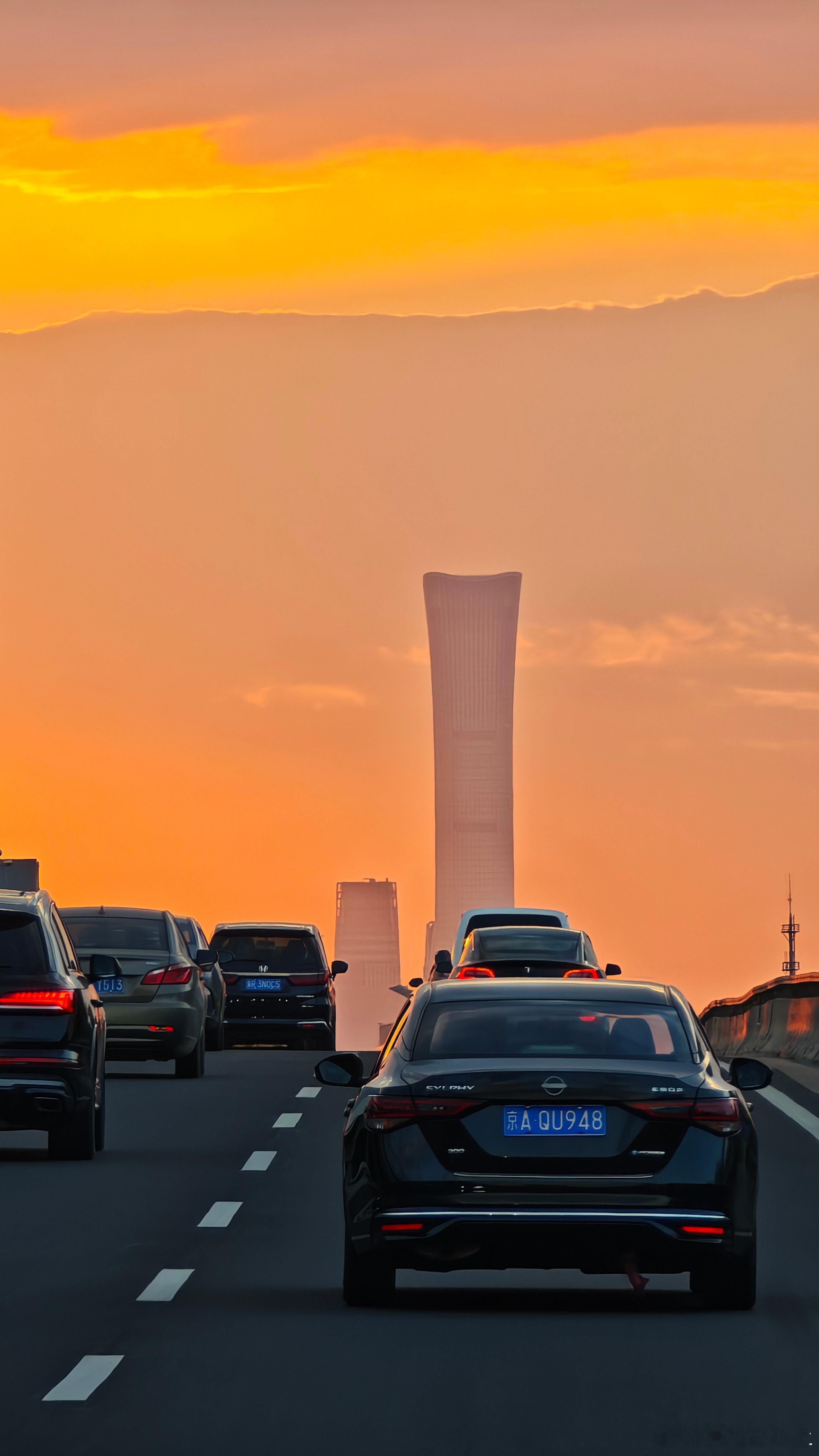堵车 常规堵车 还好已经适应了  ​​​