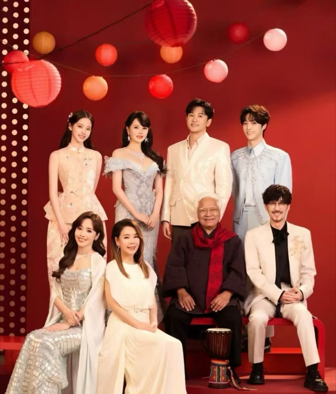 台湾一个人宝岛之恋，八人同台，一个是周深最后拉的小朋友是台岛原住民！ 春晚 台湾