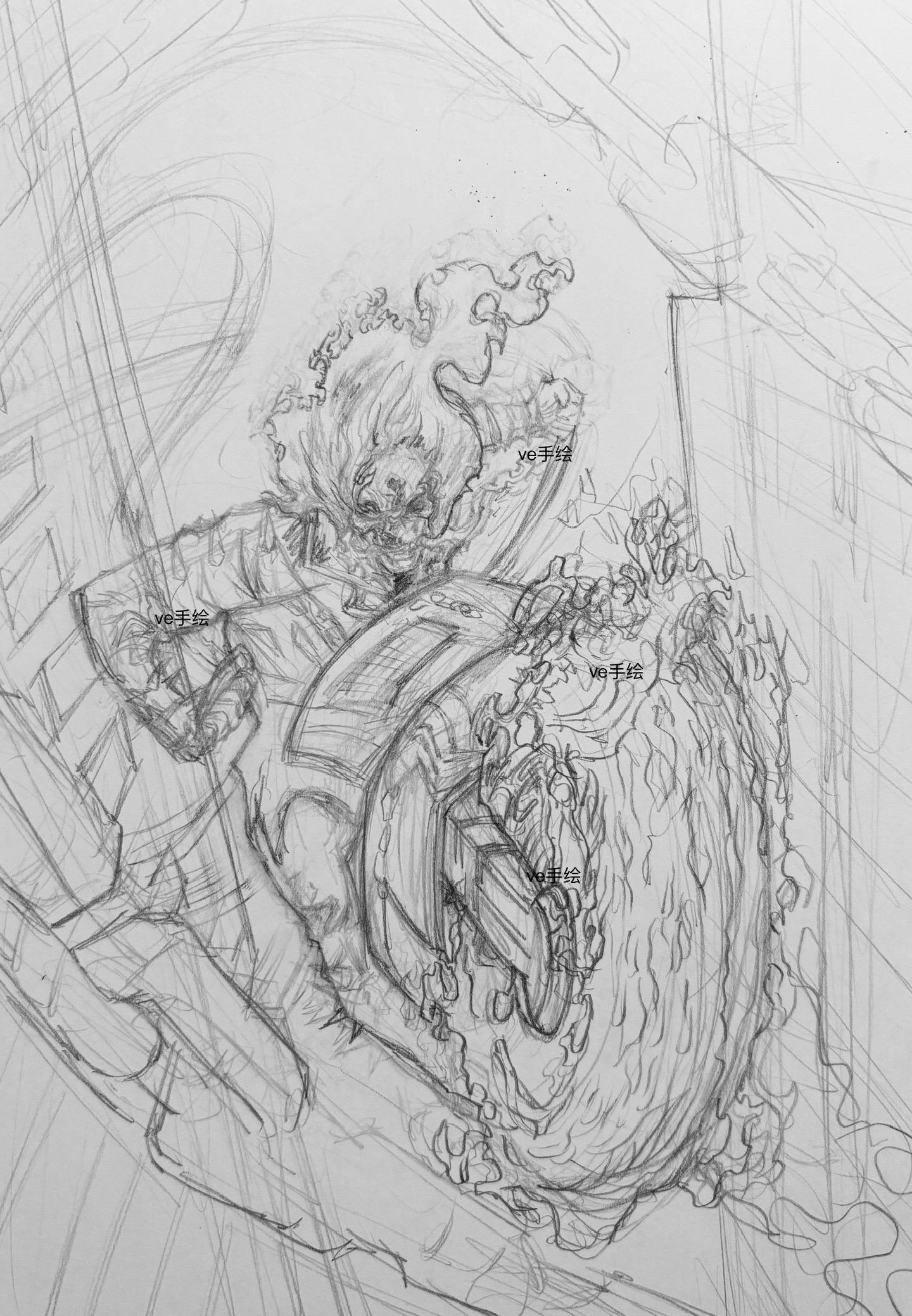 以烈火之躯 惩罚罪恶。